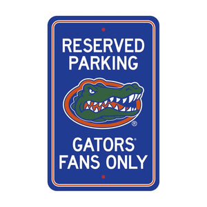 Florida Gators Parking Sign Decor