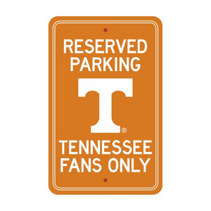 Tennessee Volunteers Parking Sign Decor