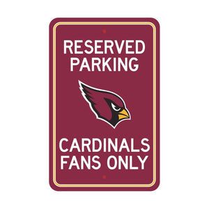 Arizona Cardinals Parking Sign Decor