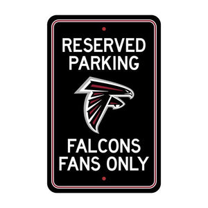 Atlanta Falcons Parking Sign Decor
