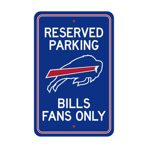 Buffalo Bills Parking Sign Decor