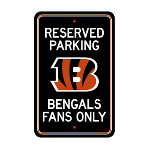 Cincinnati Bengals Parking Sign Decor