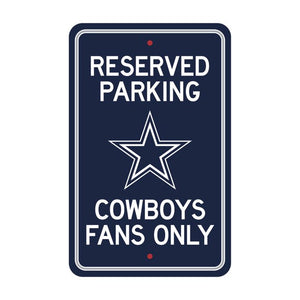 Dallas Cowboys Parking Sign Decor