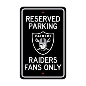 Las Vegas Raiders Parking Sign Decor