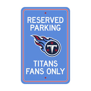 Tennessee Titans Parking Sign Decor