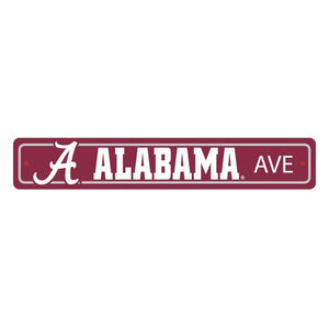 Alabama Crimson Tide Street Sign Decor