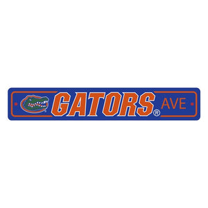 Florida Gators Street Sign Decor