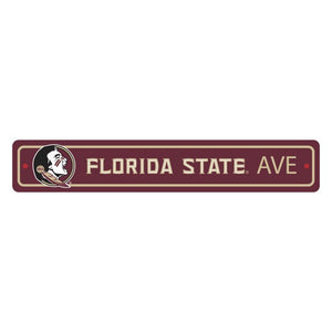 Florida State Seminoles Street Sign Decor