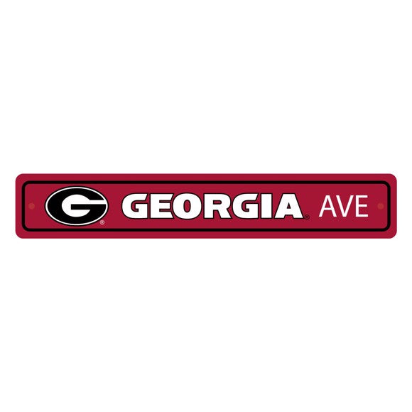 Georgia Bulldogs Street Sign Decor