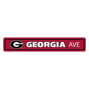 Georgia Bulldogs Street Sign Decor