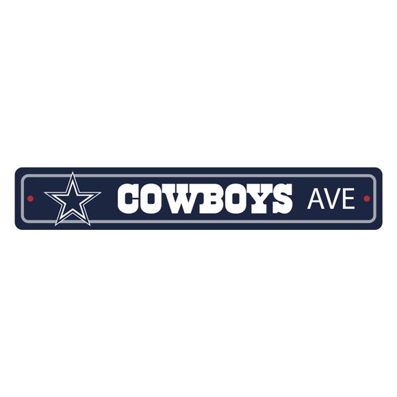 Dallas Cowboys Street Sign Decor