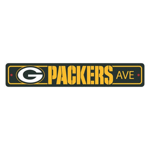 Green Bay Packers Street Sign Decor