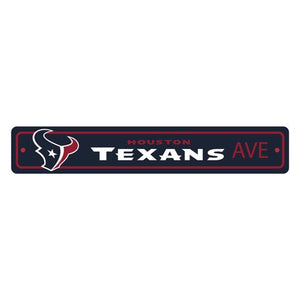 Houston Texans Street Sign Decor