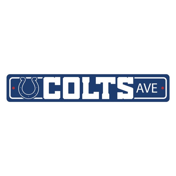 Indianapolis Colts Street Sign Decor