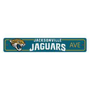 Jacksonville Jaguars Street Sign Decor