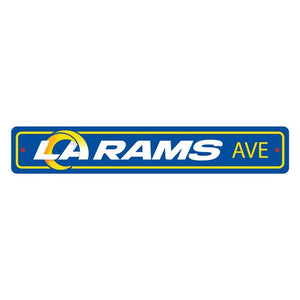 Los Angeles Rams Street Sign Decor