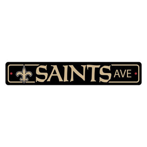 New Orleans Saints Street Sign Decor