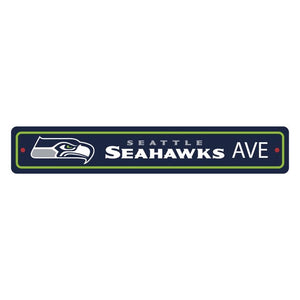 Seattle Seahawks Street Sign Decor