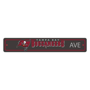 Tampa Bay Buccaneers Street Sign Decor