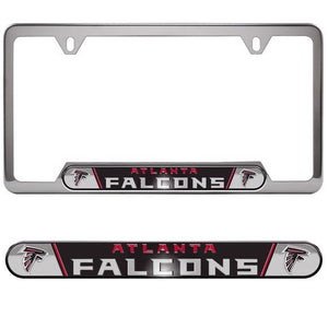 Atlanta Falcons Embossed License Plate Frame