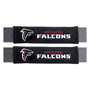 Atlanta Falcons Embroidered Seat Belt Pads Set of 2
