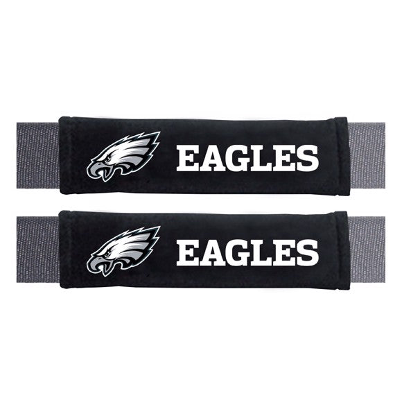 Philadelphia Eagles Embroidered Seat Belt Pads Set of 2