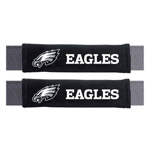 Philadelphia Eagles Embroidered Seat Belt Pads Set of 2