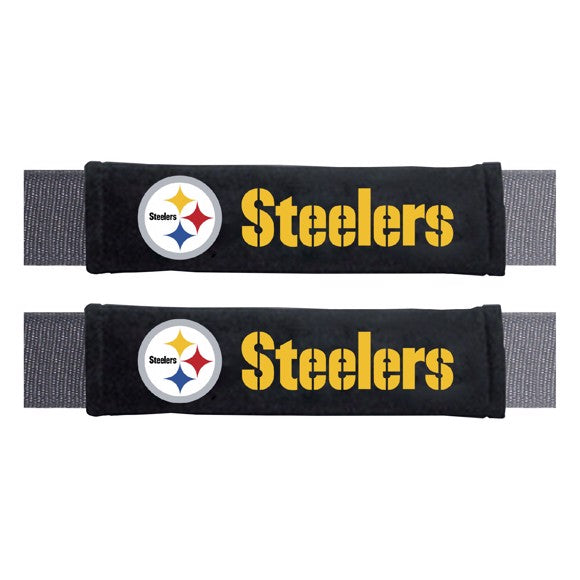 Pittsburgh Steelers Embroidered Seat Belt Pads Set of 2