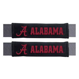 Alabama Crimson Tide Embroidered Seat Belt Pads Set of 2
