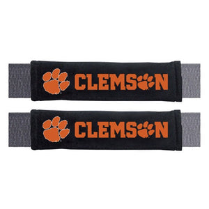 Clemson Tigers Embroidered Seat Belt Pads Set of 2