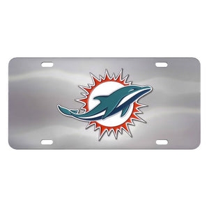 Miami Dolphins Diecast License Plate