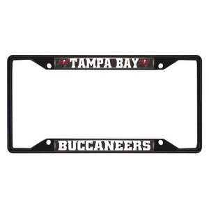 Tampa Bay Buccaneers License Plate Frame Black