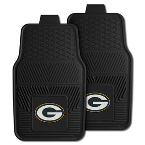 Green Bay Packers 2 Piece Utility Car Mats - Front