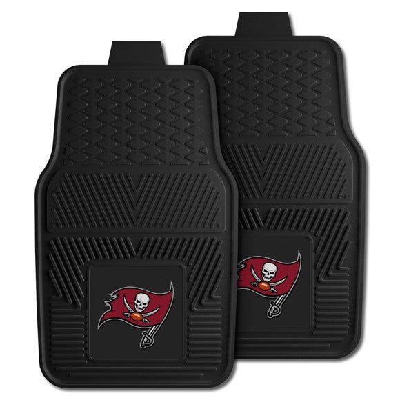 Tampa Bay Buccaneers 2 Piece Utility Car Mats - Front