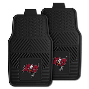 Tampa Bay Buccaneers 2 Piece Utility Car Mats - Front