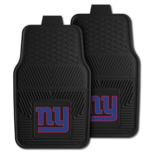 New York Giants 2 Piece Utility Car Mats - Front