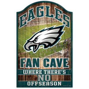 Philadelphia Eagles Fan Cave Wood Sign 11