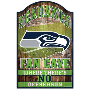 Seattle Seahawks Fan Cave Wood Sign 11