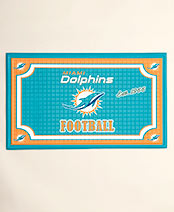 Miami Dolphins Embossed Door Mats