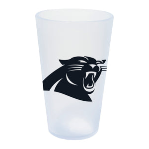 Carolina Panthers Silicone Pint Glass 16oz
