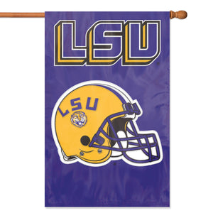 LSU Tigers Embroidered Banner House Flag