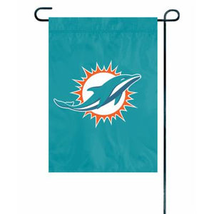 Miami Dolphins Embroidered Banner Garden Flag