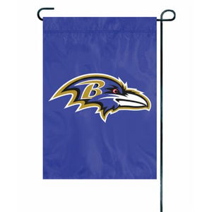 Baltimore Ravens Embroidered Banner Garden Flag