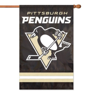 Pittsburgh Penguins Embroidered Banner House Flag