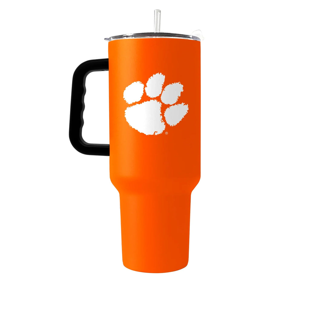Clemson Tigers 40oz Flipside Powder Coat Tumbler