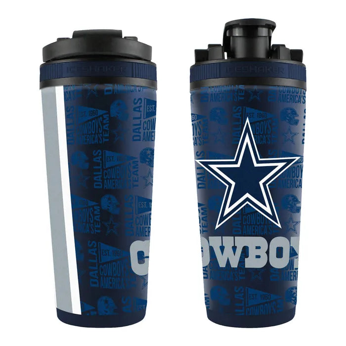 Dallas Cowboys Sports 4D Ice Shaker 26oz