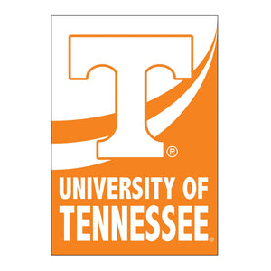 Tennessee Volunteers Burlap House Flag