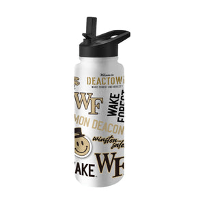 Wake Forest Demon Deacons 34oz Native Quencher Bottle