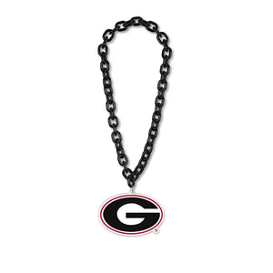 Georgia Bulldogs Big Chain Necklace