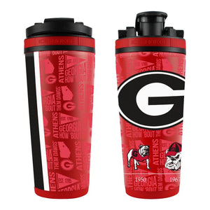 Georgia Bulldogs Sports 4D Ice Shaker 26oz